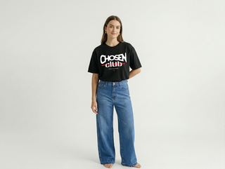 Chosen Club Christian T-Shirt in Black - Faith & Co.